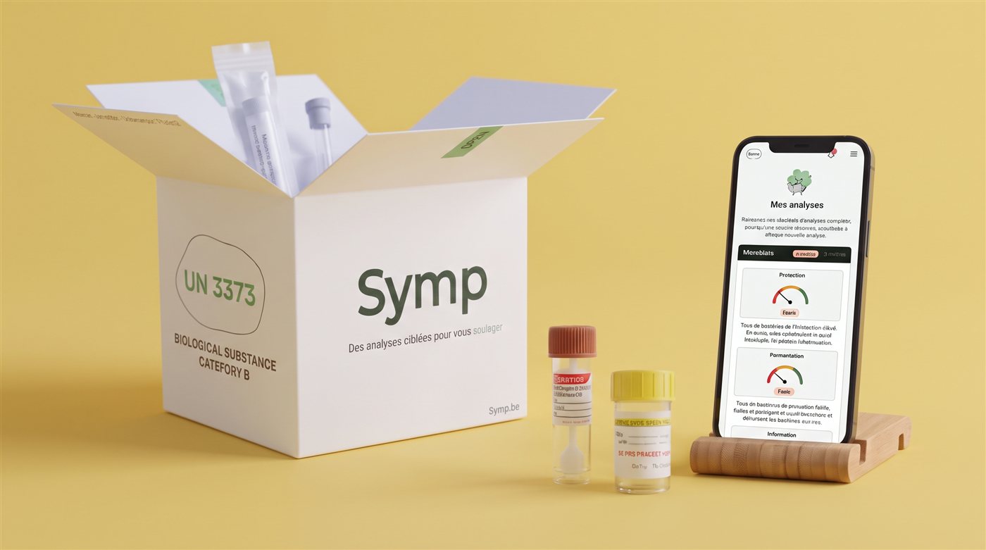 Kit Solution Digestion ouvert, avec les tubes de prélèvement et le rapport Symp sur téléphone